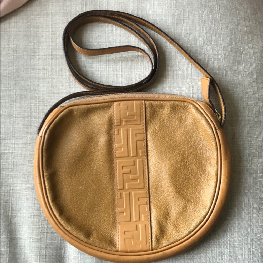 Tan Fendi Crossbody